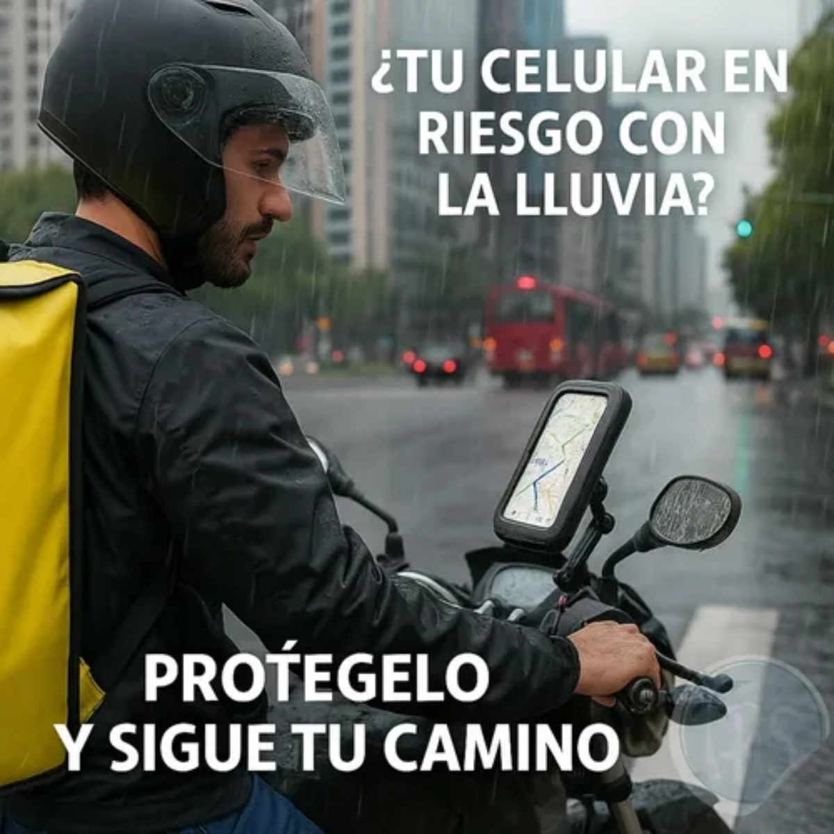 Soporte Celular Para Moto Impermeable